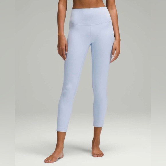 Lululemon Align High-Rise Pant 25” Pastel Blue Size 6 – Excellent Condition - Picture 3 of 8
